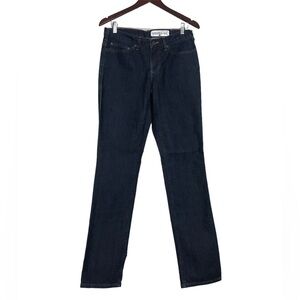 NWT Carhartt Savage Joeann Blue Dark Wash Straight Leg Womens Jeans Sz 4 Tall